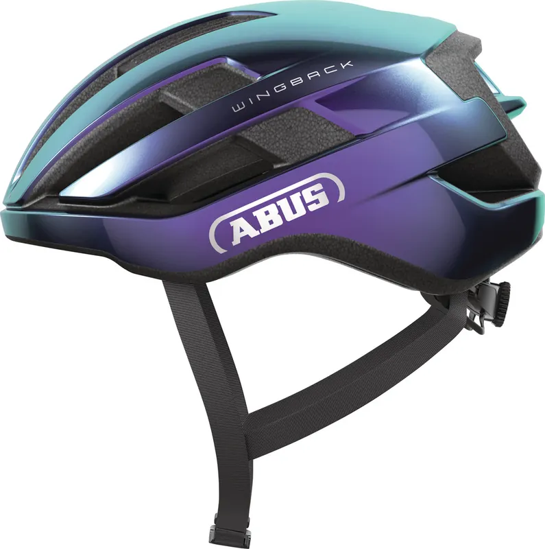 ABUS kask rowerowy WINGBACK flip fioletowy (59-61)