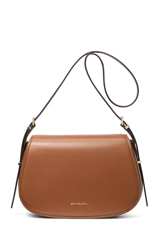 Michael Kors Medium Flap Messenger Luggage Maat: OS | Handtassen Outlet | Dames | Bruin