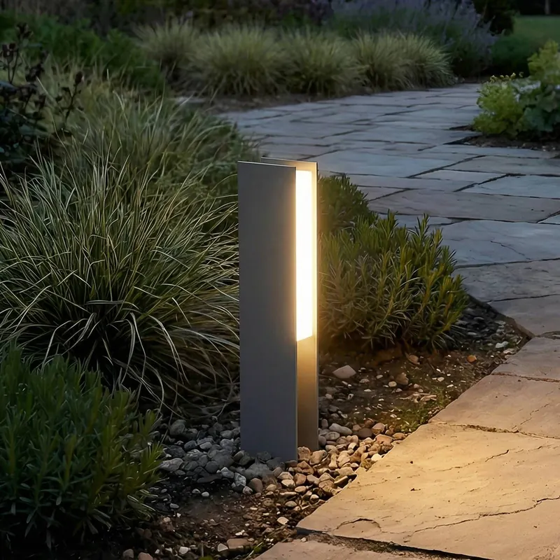 Lucande słupek oświetleniowy LED Teerk, wysokość 30 cm, antracyt, IP65