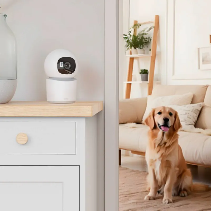 Kamera wewnętrzna Hama Smart, czujnik audio 2-kierunkowy, ruchoma kamera WLAN