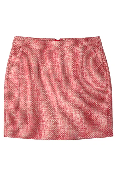 Comma  Skirt-short Red Maat: 42 | Mini Rokken Outlet | Dames | Roze