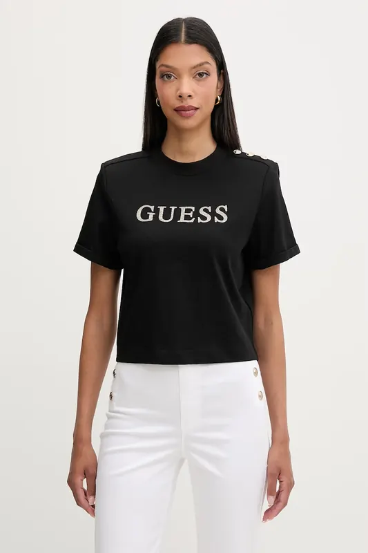 Guess t-shirt damski bawełniany MARINA