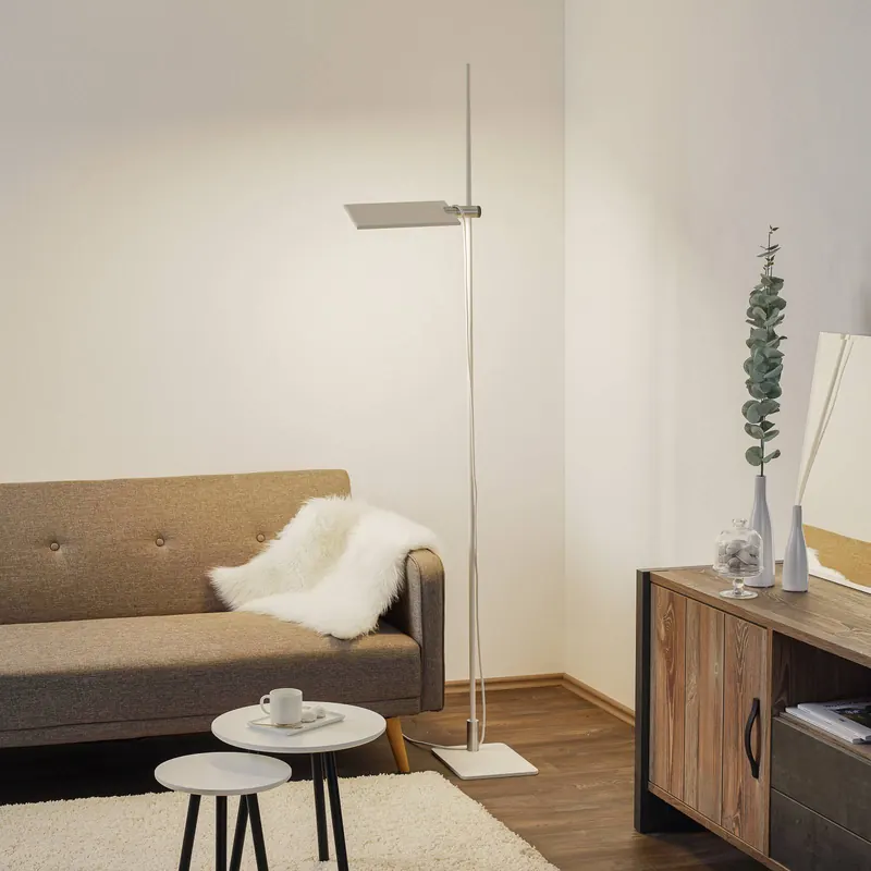 ICONE GiuUp lampa LED oświetlająca sufit, ściemniany, biały