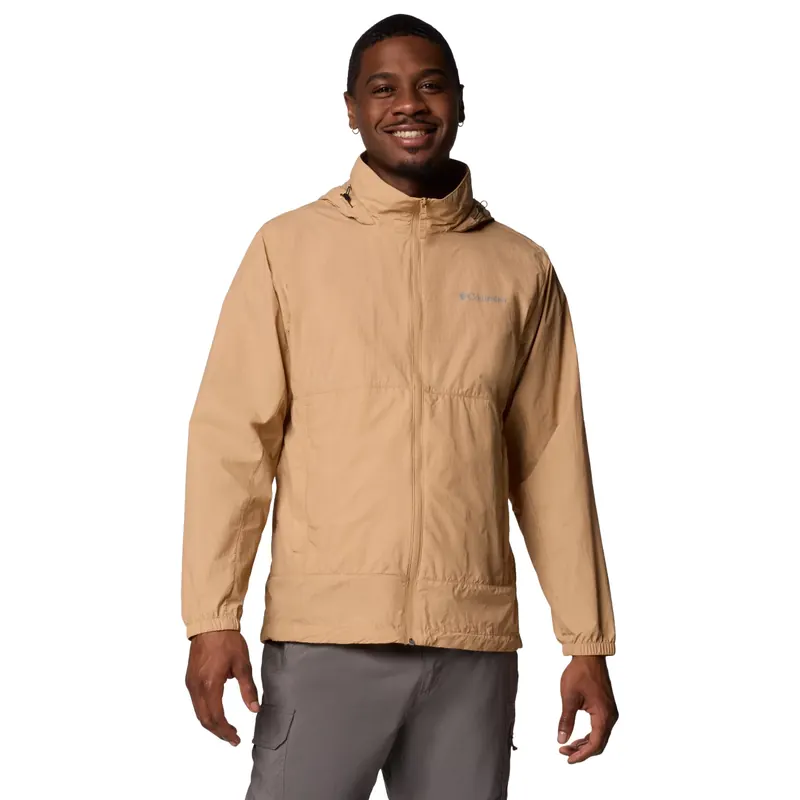 Columbia Loop Basin Windbreaker Jacket 2116961262, Męskie, Żółte, kurtki, nylon, rozmiar: M