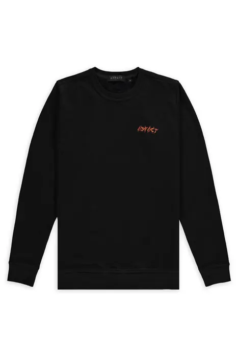 Aspact Unisex Game Over Sweater Black Maat: S | Sweaters Outlet | Unisex | Zwart