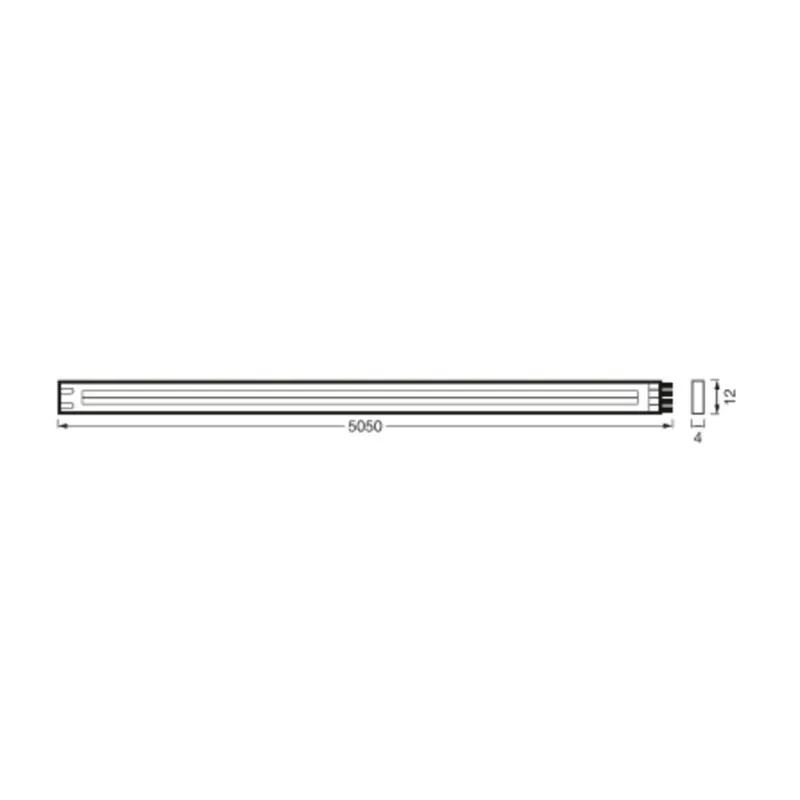 LEDVANCE Flex COB Taśma LED IP44 3000K, 5,05m