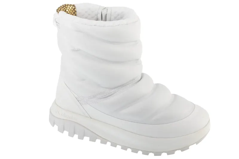 Columbia Snowtrot Peak Odx 2128041100, Damskie, Białe, buty zimowe, nylon, rozmiar: 40