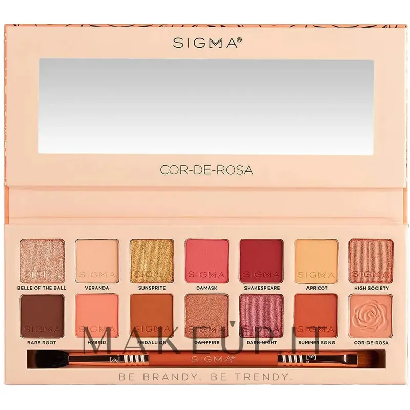 Paleta cieni do powiek Sigma Beauty Cor-de-Rosa 16,24 g