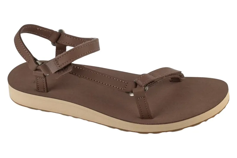 Teva W Original Universal Slim Leather Sandals 1151031-ACR, Damskie, Brązowe, sandały, skóra naturalna, rozmiar: 41
