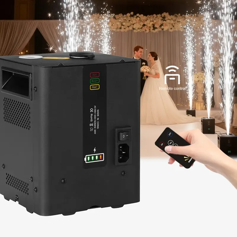 Mini Elektronika Sceniczna z Akumulatorem, Sterowana Pilotem, Efekt Świetlny DMX Disco na Wesela, Imprezy i Wydarzenia