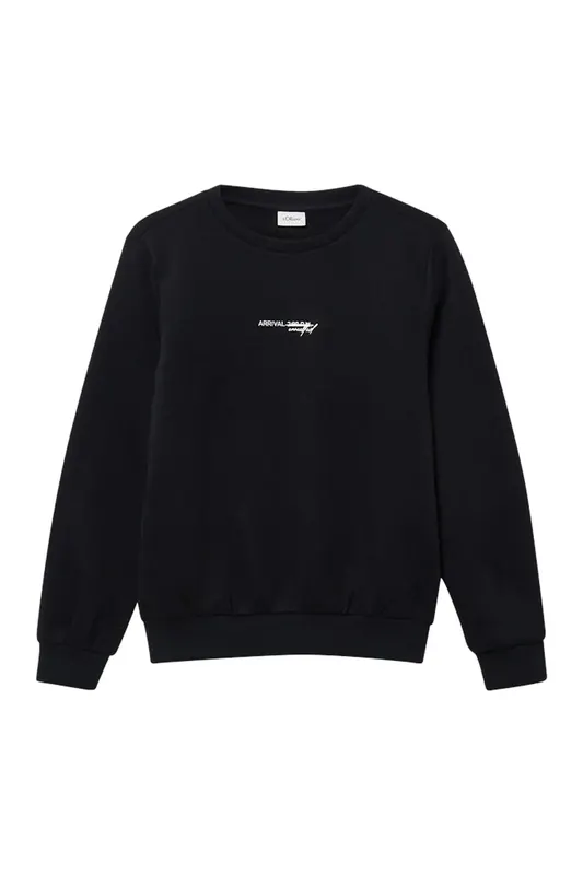 s.Oliver Sweatshirts Black Maat: 134/140 | Truien Outlet | kids | Zwart