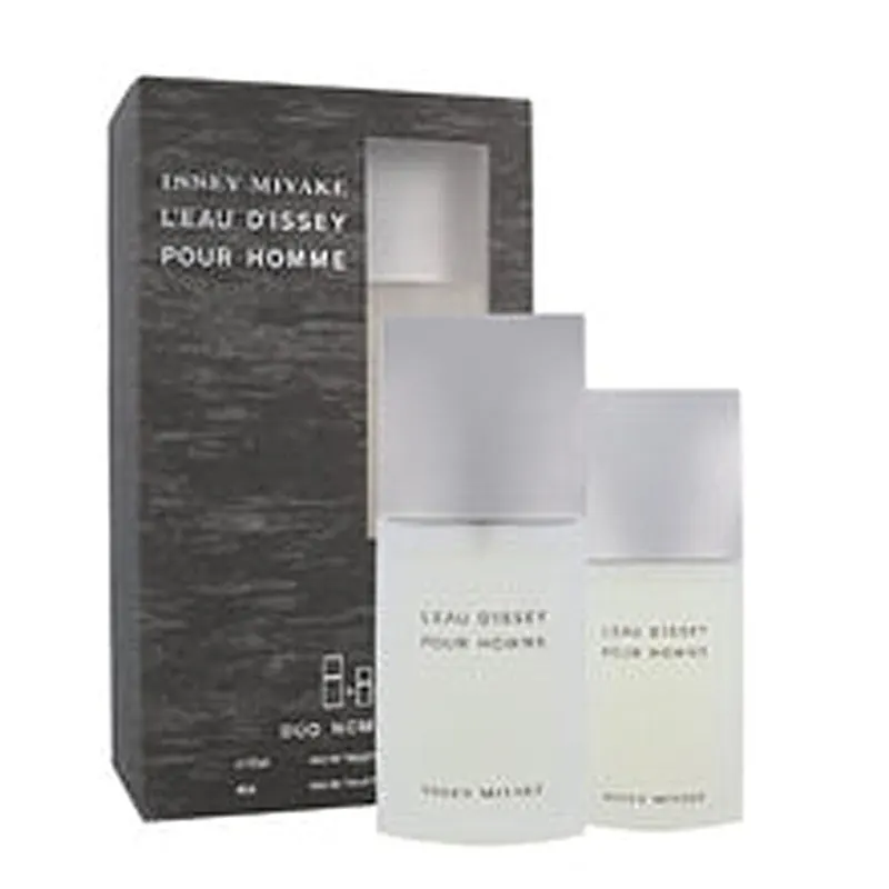 Issey miyake L'Eau D'Issey Pour Homme zestaw prezentowy woda toaletowa 125 ml i kieszonkowe opakowanie wody toaletowej 40 ml - 125 ml