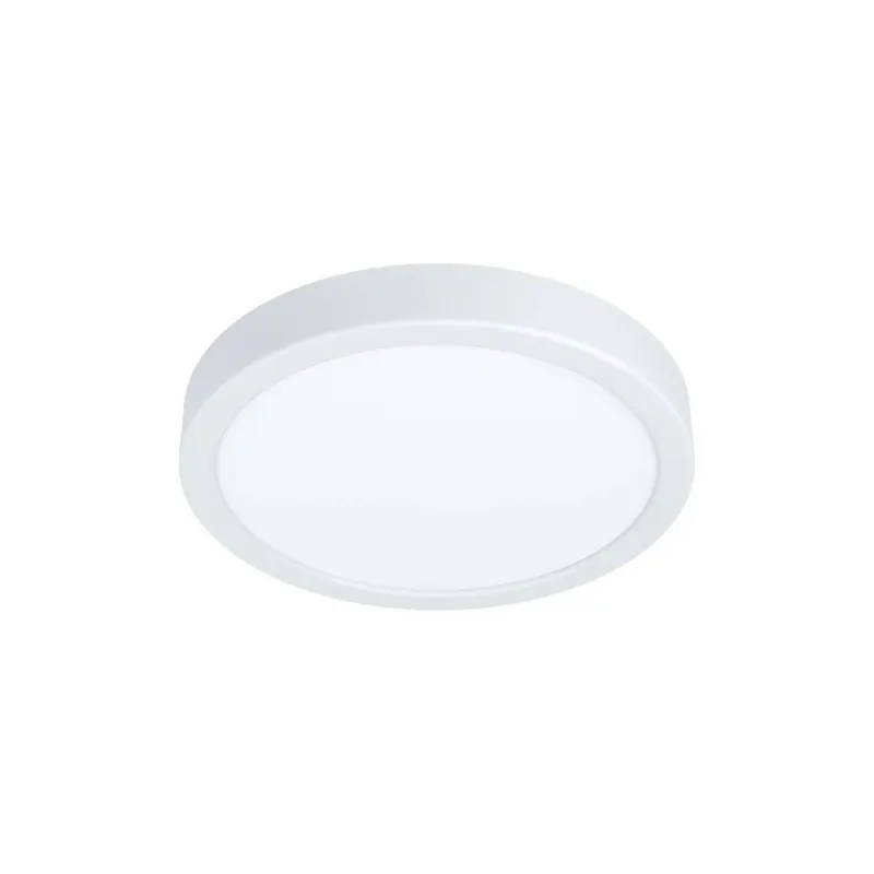 EGLO connect Oprawa natynkowa LED Fueva 6-Z, biała, Ø21 cm