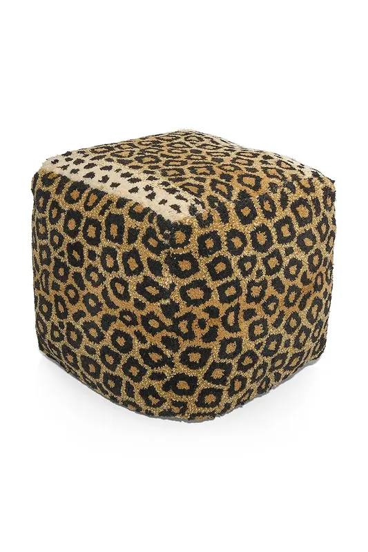 Doing Goods pufa Leopard 50 x 50 x 50 cm
