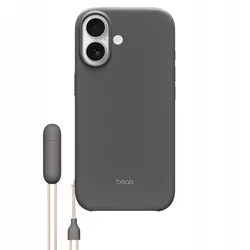 Puzdro so stojanom Beats Kickstand pre Apple iPhone 17, šedé
