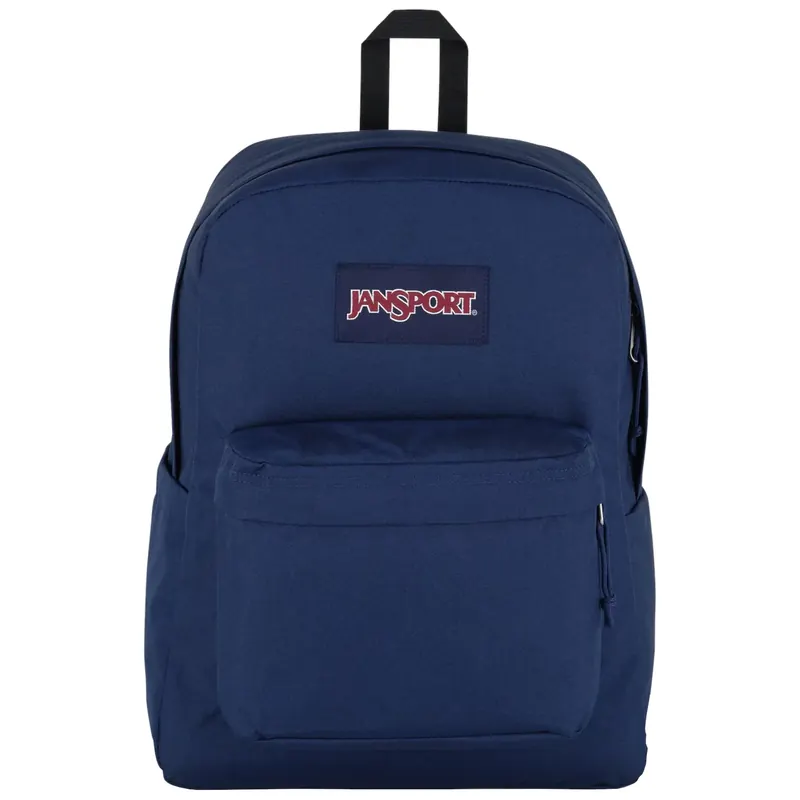 JanSport Superbreak Plus Backpack EK0A5BAON54, Unisex, Granatowe, plecaki, poliester, rozmiar: One size