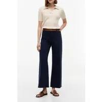 Tommy Hilfiger Wide Leg Washed Dark Night Navy Maat: W26L32 | Wijde Broeken Outlet | Dames | Blauw