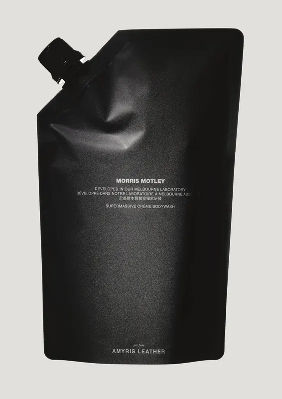 Morris motley Supermassive kremowy środek myjący do ciała 500 ML wkład uzupełniający