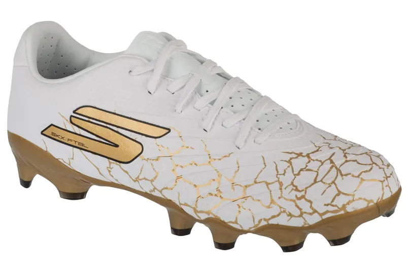 Skechers Skx 1.5 Academy Fg 252017-WBGD, Męskie, Białe, buty piłkarskie - korki, syntetyk, rozmiar: 43