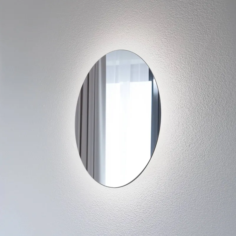 Lampa LED Ring L, Ø 39 cm, szkło, ciepła biel