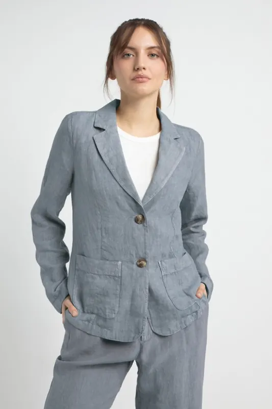Josephine & Co Jorrit Blazer Grey Maat: 40 | Blazers Outlet | Dames | Grijs