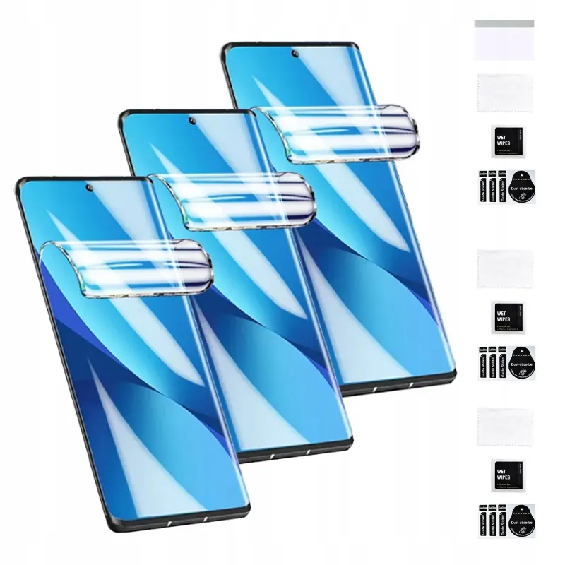 3X Folia ochronna do Xiaomi Redmi Note 14 Pro 5G 14 Pro+ 5G hydrożelowa