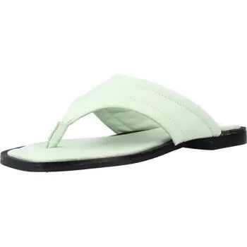 Yellow  Flache Sandalen Oxford