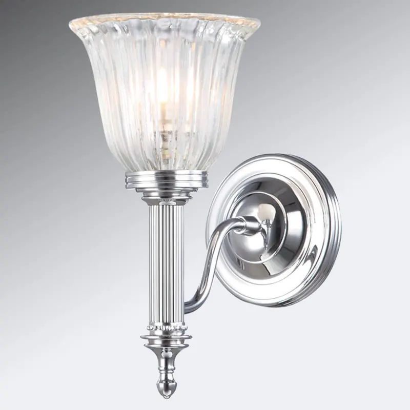 Pomieszczenia wilgotne – lampa ścienna Carroll