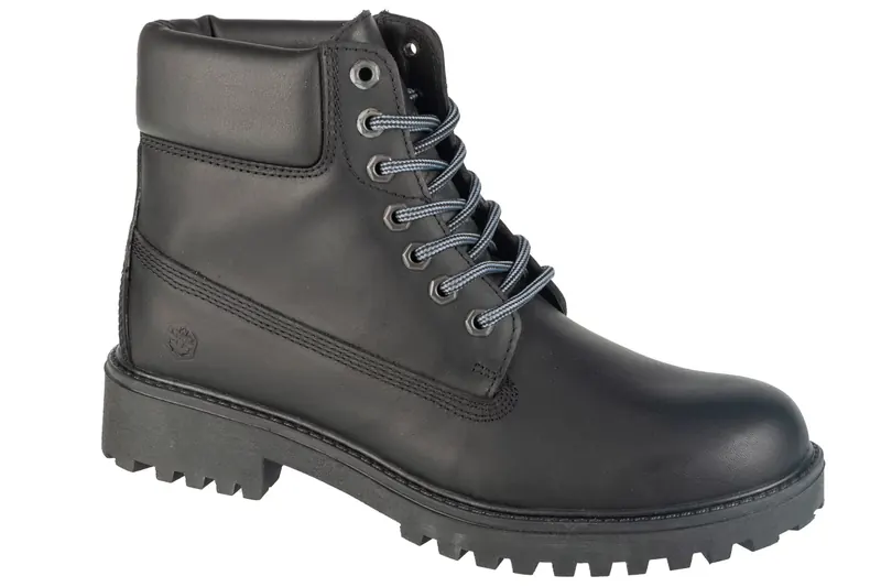 Lumberjack River 2 SMH6901-001-B01-CB001, Męskie, Czarne, trapery, nubuk, rozmiar: 45