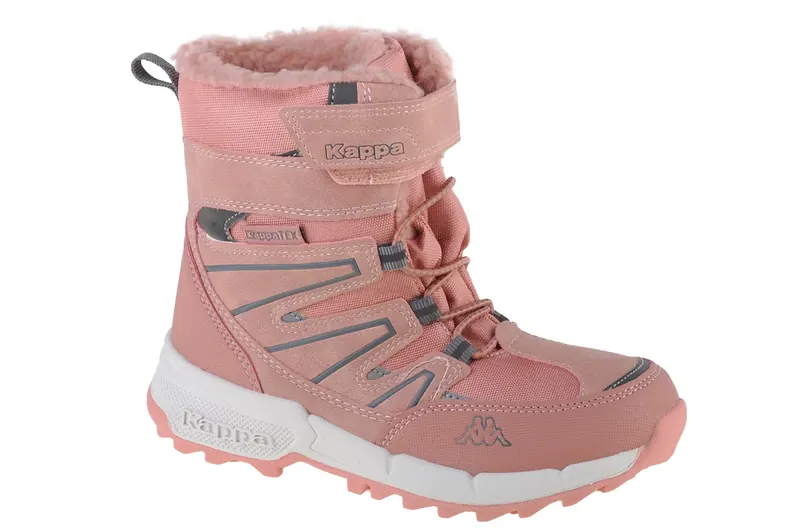 Kappa Floki Tex K 260975K-2116, Dla dziewczynki, Różowe, buty zimowe, tkanina, rozmiar: 32