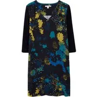 White Stuff Izzy Velvet Mix Dre Grey Maat: 10 | Mini Jurken Outlet | Dames | Grijs