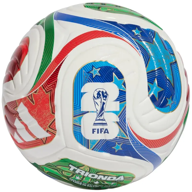 adidas FIFA World Cup 26 Trionda Mini Ball JD8034, Unisex, Białe, piłki do piłki nożnej, TPU, rozmiar: 1