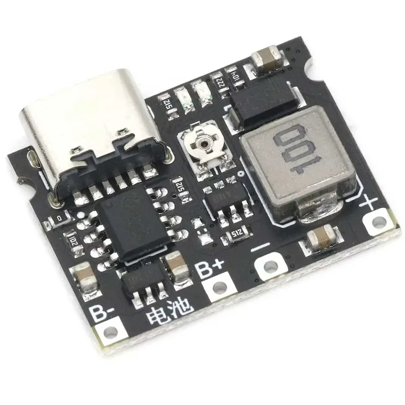 Moduł ładowania ogniw 18650 z przetwornicą step-up TP4056 MT3608 1A 5V-28