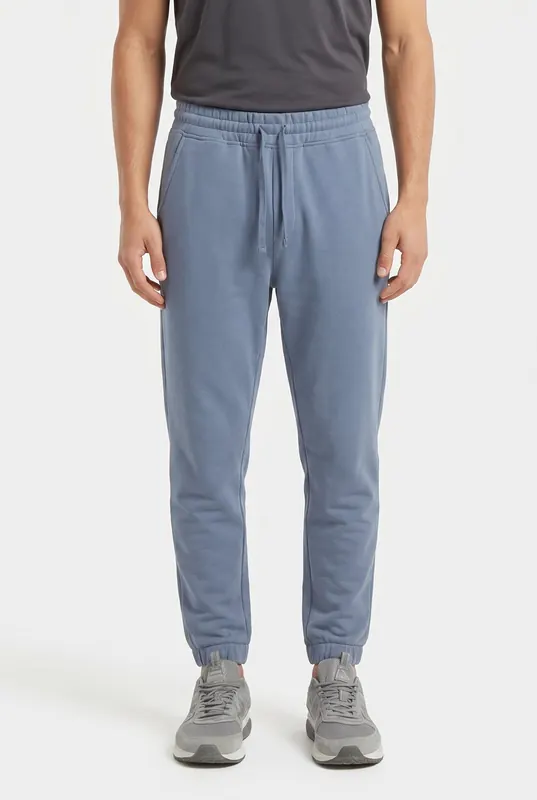 Reiss Garment Dye Jogger Airforce Blue Maat: XS | Joggingbroeken Outlet | Heren | Blauw