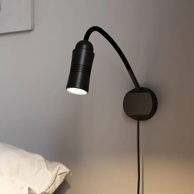 Neo! Flex Hotel II kinkiet LED, czarny