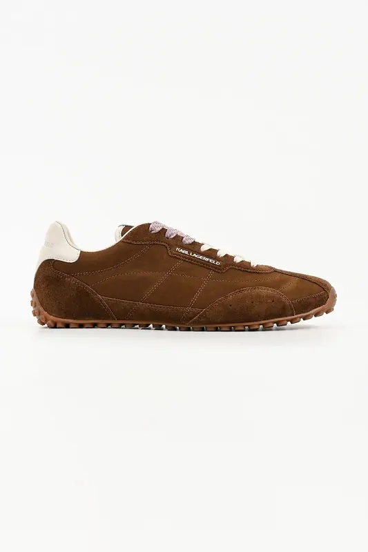 Karl Lagerfeld Astra Lo sneakersy męskie zamszowe