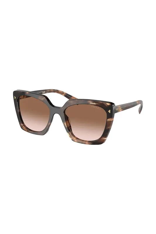 Prada okulary przeciwsłoneczne kwadratowe damskie