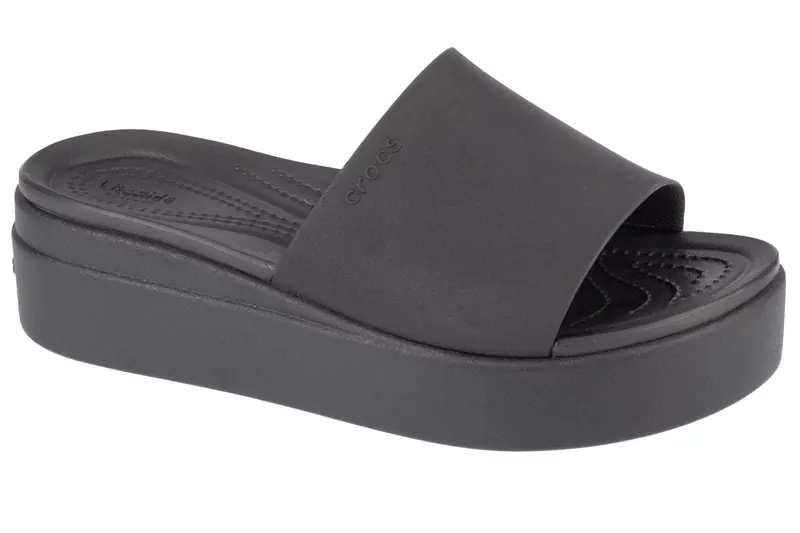 Crocs Brooklyn Platform Slide 208728-001, Damskie, Czarne, klapki, syntetyk, rozmiar: 36/37