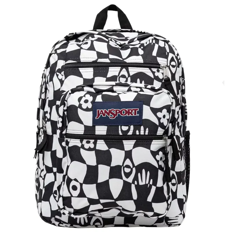 JanSport Big Student Backpack EK0A5BAH0W9, Unisex, Czarne, plecaki, poliester, rozmiar: One size