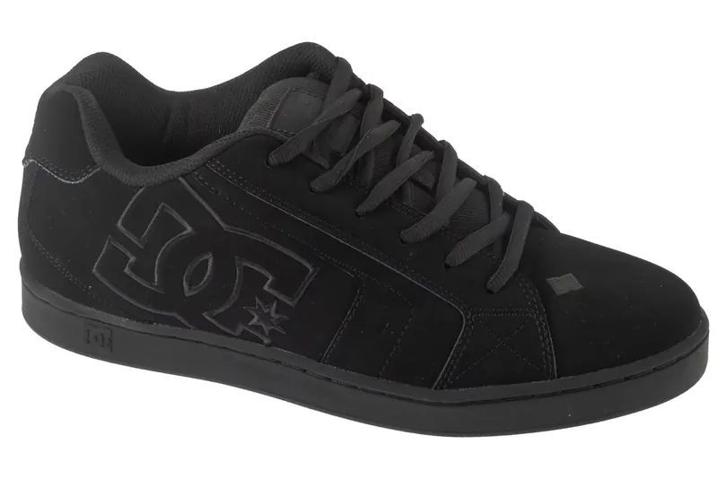 DC Shoes Net DC302361-3BK, Męskie, Czarne, buty sneakers, nubuk, rozmiar: 44,5