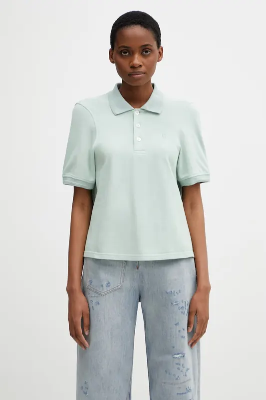 MM6 Maison Margiela polo damskie bawełniane