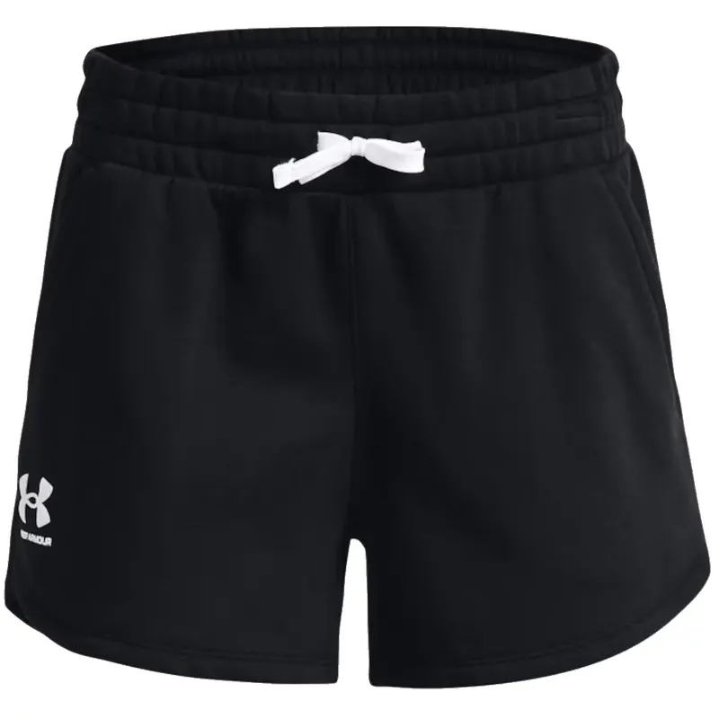 Under Armour Rival Fleece Short 1369858-001, Damskie, Czarne, spodenki, bawełna, rozmiar: XS