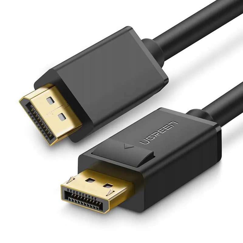 Kabel Ugreen DP102 DisplayPort- DisplayPort 1m (czarny) Ugreen