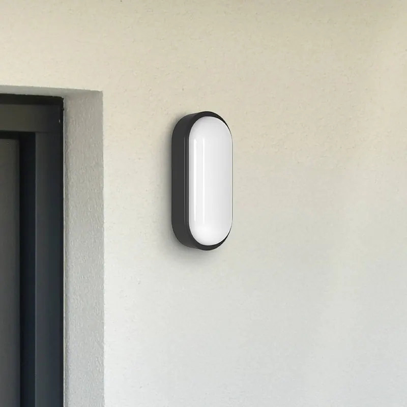MEGATRON kinkiet zewnętrzny LED Zella Neo XL Sensor czarna IP54