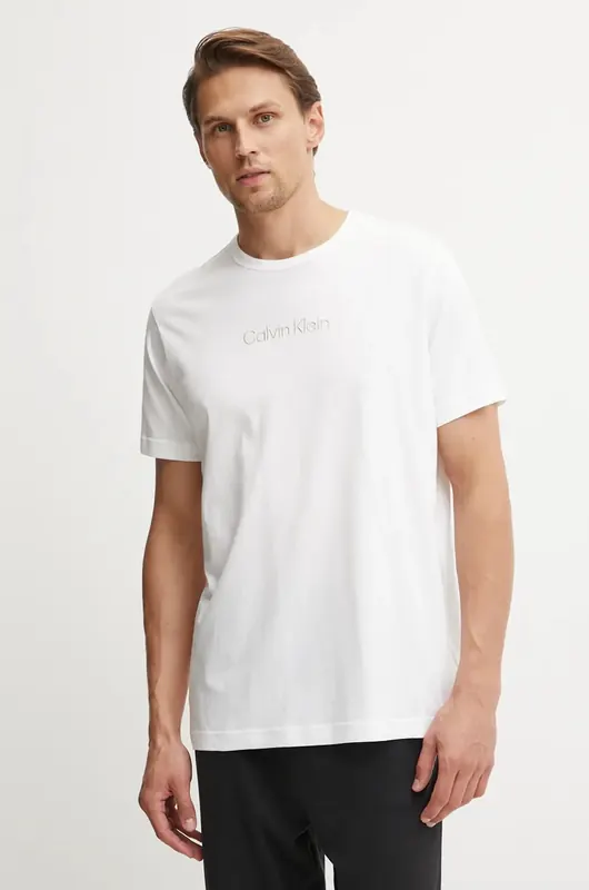 Calvin Klein Underwear T-shirt piżamowy męski bawełniany