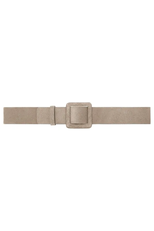 BA&SH Ceinture Betty Taupe Maat: 75 | Riemen Outlet | Dames | Beige