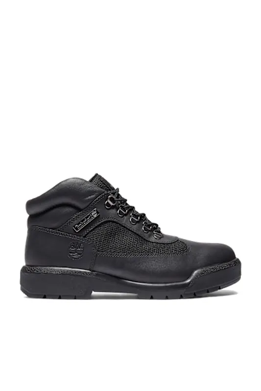 Timberland Field Boot Mid Lace Up Waterproof Boot Black Maat: 43.5 | Laarzen Outlet | Heren | Zwart