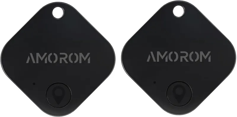 Lokalizator Bluetooth Amorom 2 szt do kluczy portfela Android iOS