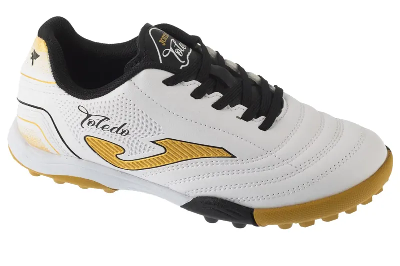 Joma Toledo Jr 2502 TF TOJW2502TF, Dla chłopca, Białe, buty piłkarskie - turfy, skóra syntetyczna, rozmiar: 37