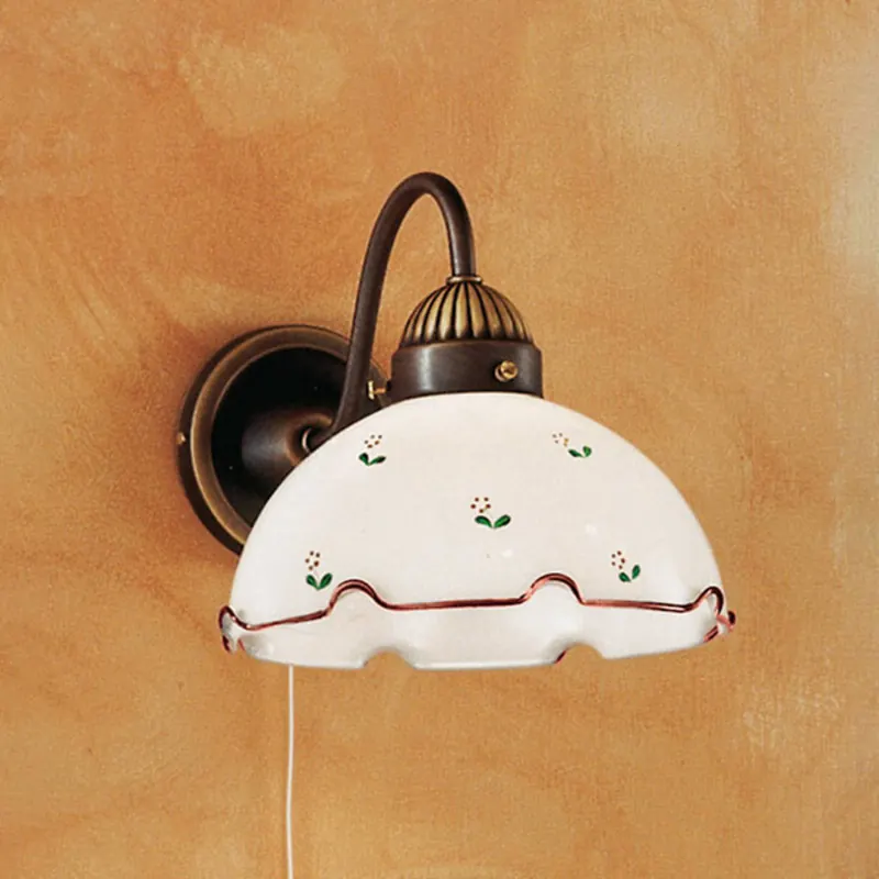 KOLARZ Nonna - lampa ścienna czerwono-zielony